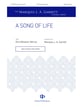 A Song of Life SSAA choral sheet music cover